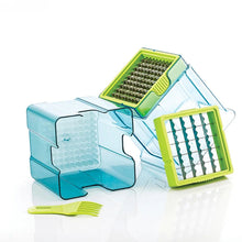 2 in 1 Potato Chipser / Slicer French Fries Maker Finger Chips | Plastic | Two Blades Finger Chips Cutter for Kitchen Accessory Vegetable Fruit Slicer (1 Pc)